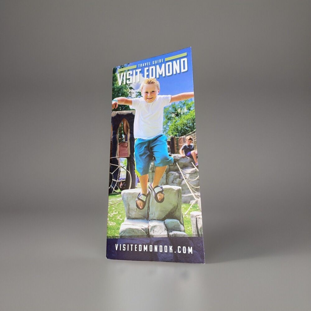 Travel Guide Edmond Oklahoma Brochure Booklet Attractions Dining Lodging